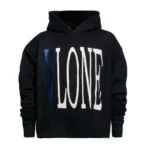 Black/Blue Vlone OG Staple Embroidered Hoodie