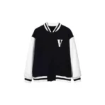 Step up your streetwear game with the Black LIVE VLONE DIE VLONE Baseball Jacket. Iconic design, bold vibes, and premium comfort for any outfit