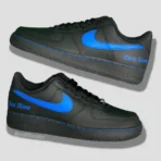 Black/Blue Vlone Custom Air Force 1